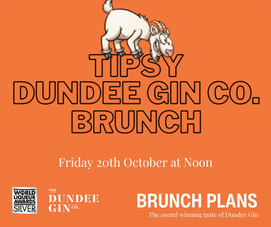 Brunch at The Tipsy Goat x Dundee Gin, Oct 20th The Dundee Gin Company